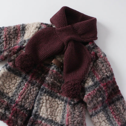 ポンポンマフラー / ベビー / キッズ