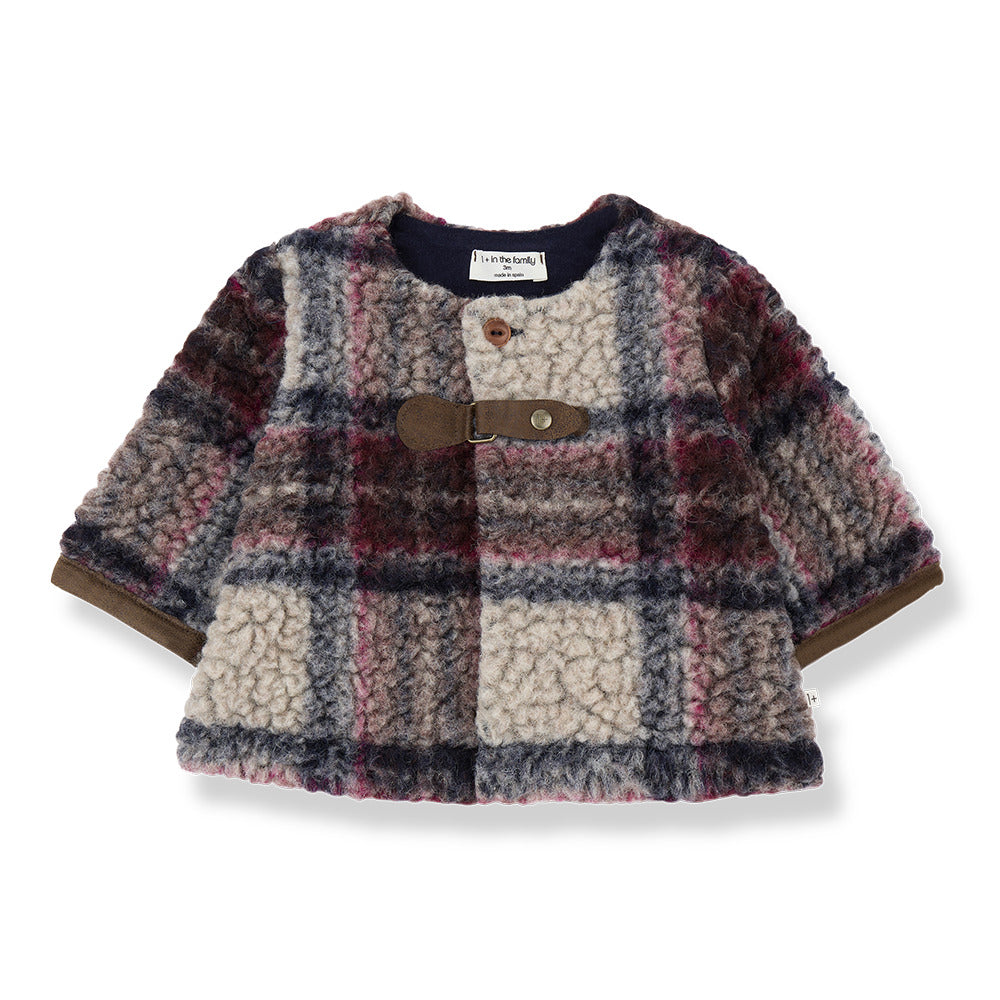 チェック ボアコート  / ベビー / キッズ