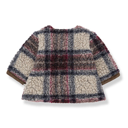 チェック ボアコート  / ベビー / キッズ