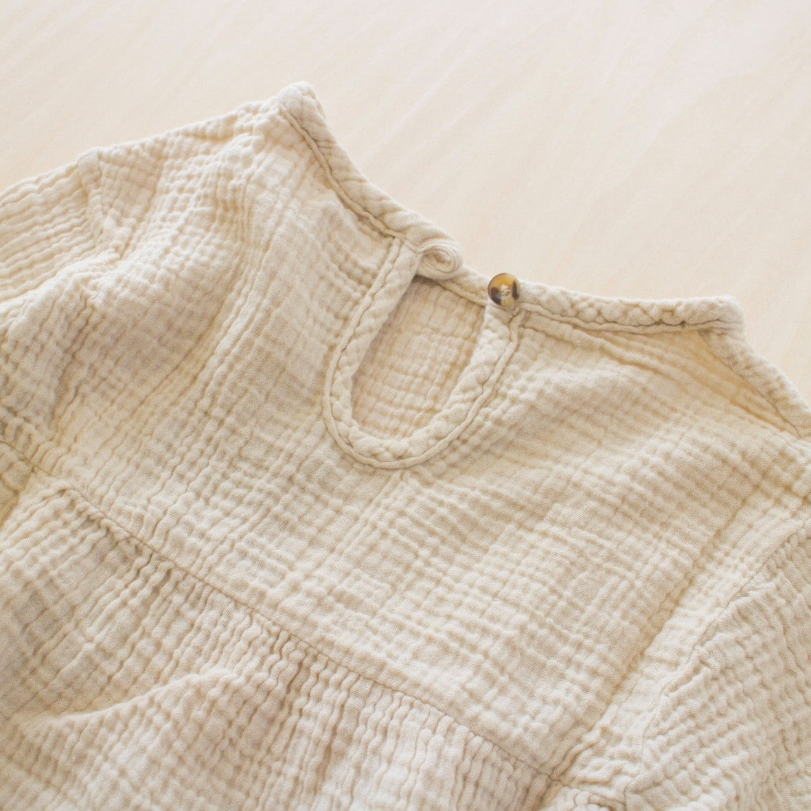 オーガニックコットン 長袖ロンパース / ベビー / キッズ