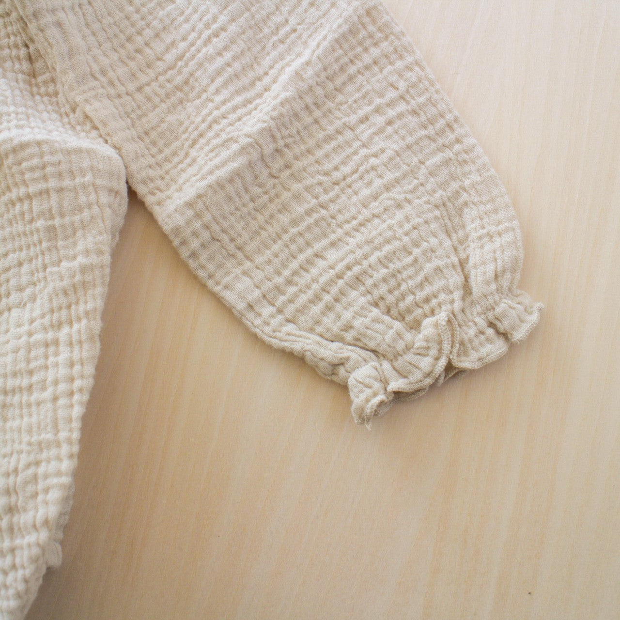 オーガニックコットン 長袖ロンパース / ベビー / キッズ