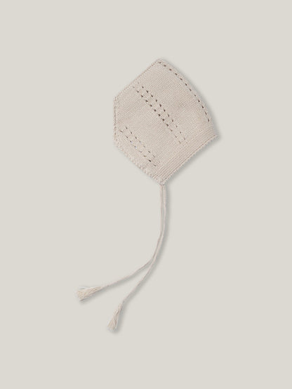 オーガニックコットン ニットボンネット/ ベビー