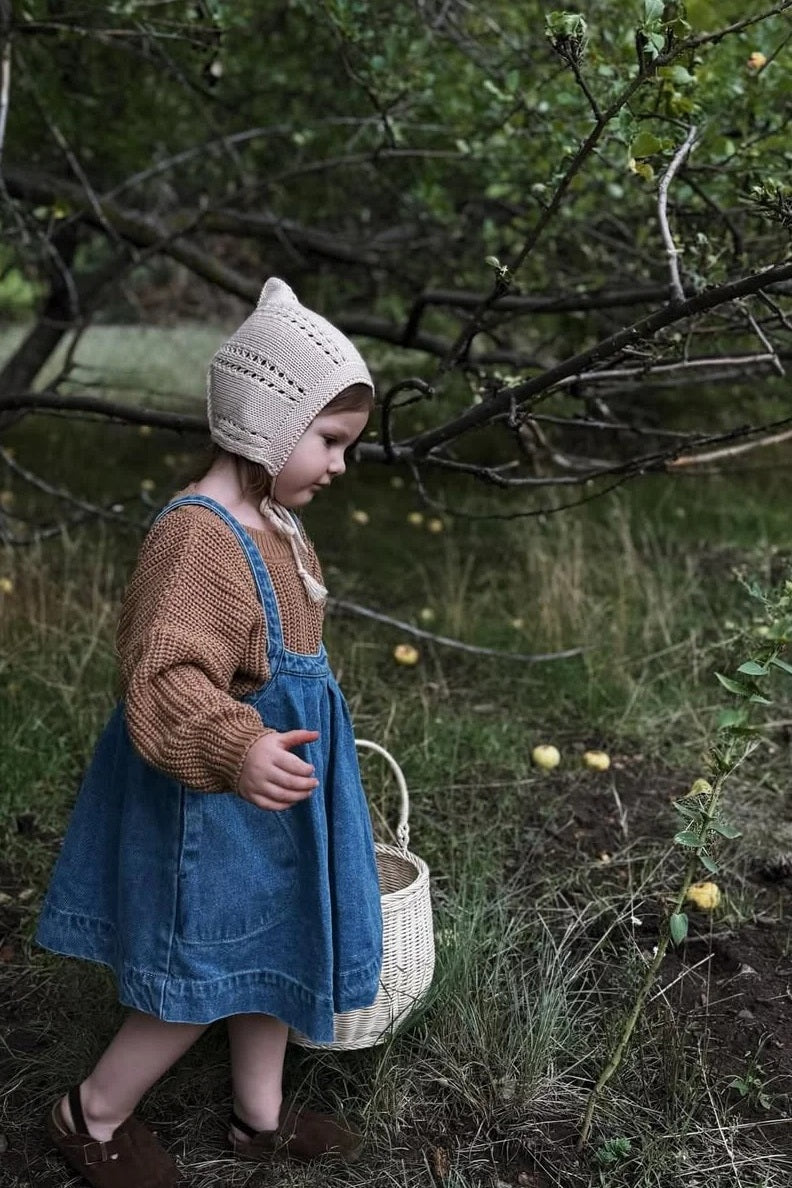 デニム ピナフォア ベビー / キッズ