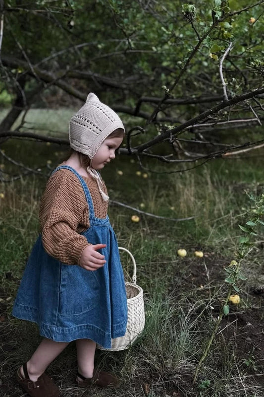 デニム ピナフォア ベビー / キッズ