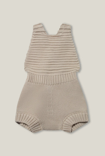 オーガニックコットン ニットロンパース / ベビー